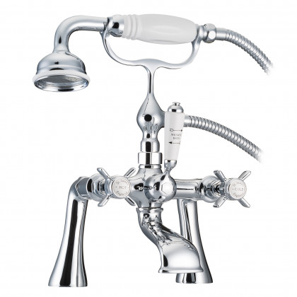 St James Bath mixer with fixed centres