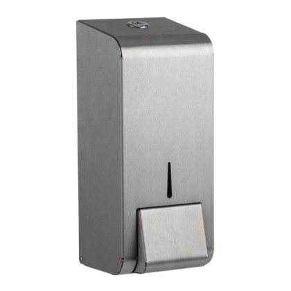 Brushed Stainless Steel 900ml Soap Dispenser