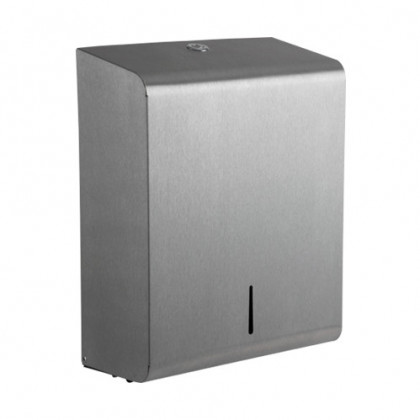 Brushed Stainless Steel Hand Towel Dispenser