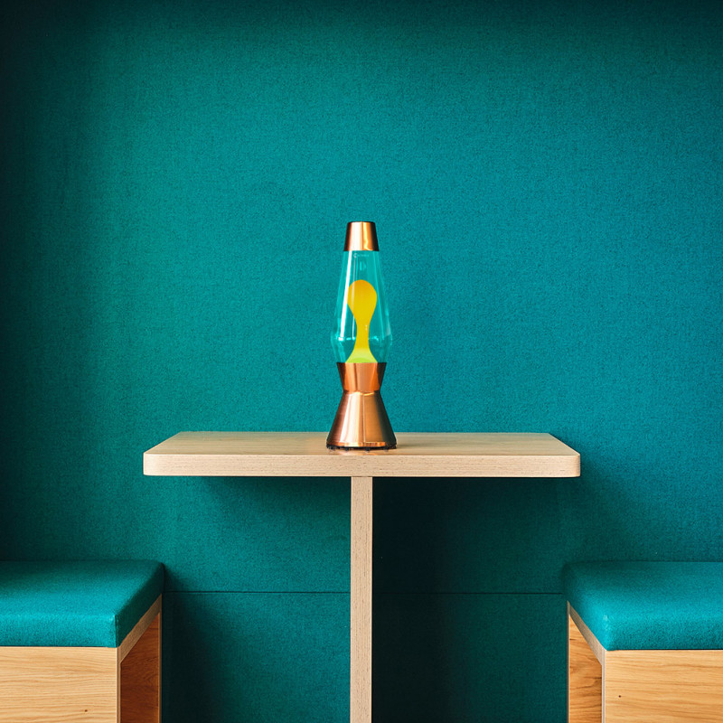 Mathmos Astro Original Lava Lamp: Copper - Made in Britain