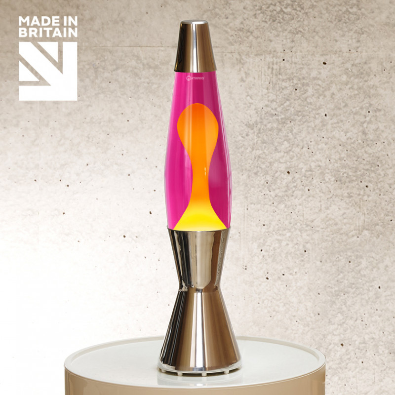 Mathmos Astro Baby lava lamp: Silver - Made in Britain