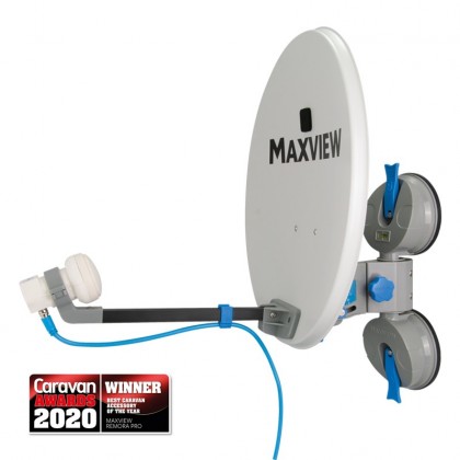 Maxview - Remora Pro - Portable Suction Mount Satellite System