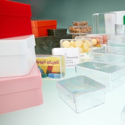 Clear Plastic Boxes