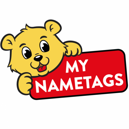 Name labels for children's school clothing and equipment