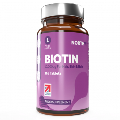 Biotin 10,000µg 365 Vegan Tablets