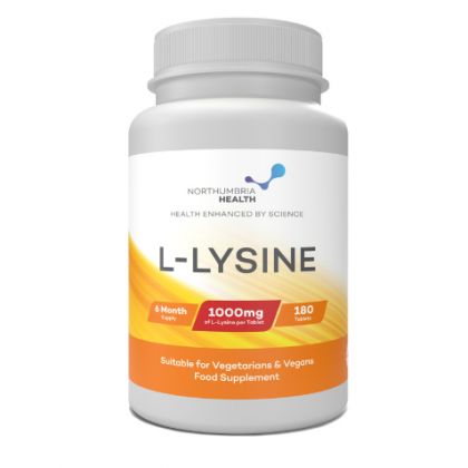 L-Lysine 1000mg 180 Vegan Tablets