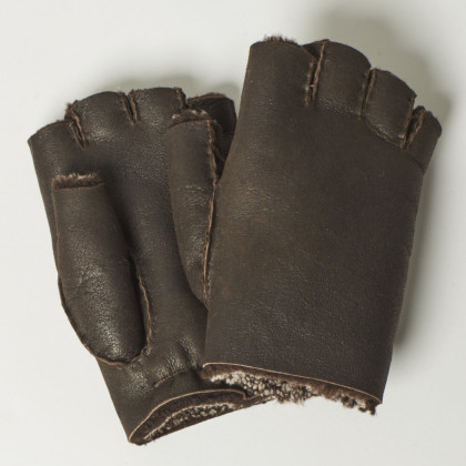 Real Sheepskin Fingerless gloves