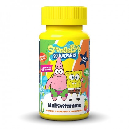 SpongeBob SquarePants Multivitamins with added Probiotics Chewables