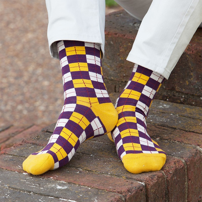 Checkmate Men's Socks Gold Made in Britain