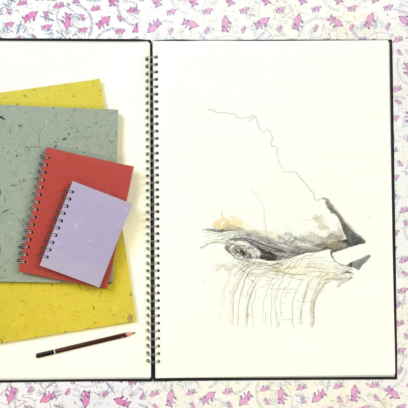 A2 sketchbooks Made in Britain