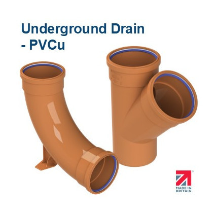 Underground Drain - PVCu