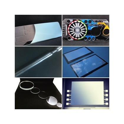 Industrial glass, glass used principally for aerospace,  medical, lighting, scientific, optical and other engineering applications.