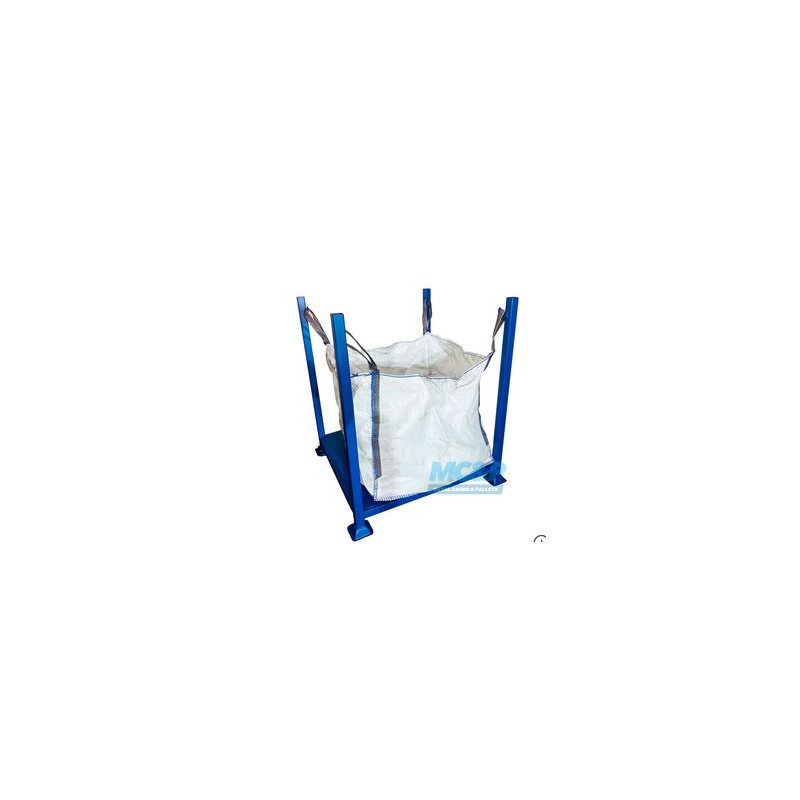 Metal Bulktonne Bulk Bag Holder Frame With Solid Base Made In Britain