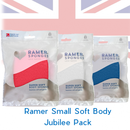 Ramer Small Super Soft Body Sponge Jubilee bundle