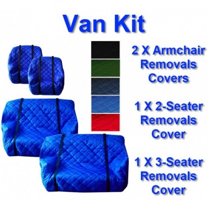 Lounge Removals Covers Van Kit - 2XArms, 1X2 & 1X3-Seater - ROQSOLID DefendaGuard