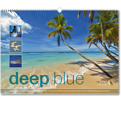 Deep Blue Calendar