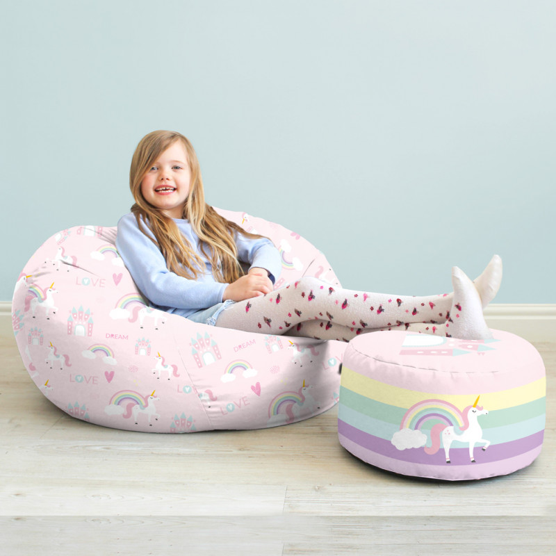 Giant unicorn best sale bean bag