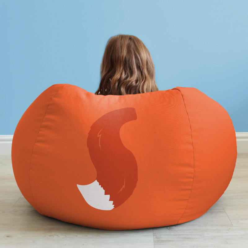 FOX ANIMAL BEAN BAG Made In Britain   Image 3 1665142421 