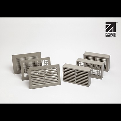 Rytons A1 Fire-rated Metal Double Air Bricks