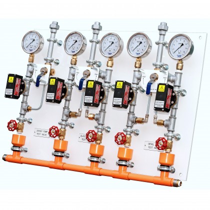 Fire Sprinkler Pump Initiation/Test panel - BS EN 12845 standard