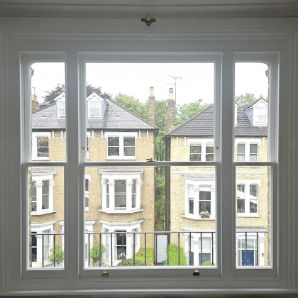 Accoya Timber Double Glazed Box Sash Window