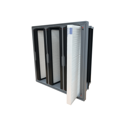 Reloadable V-Cell Air Filter