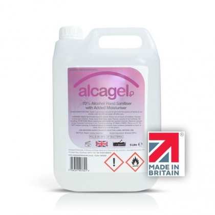 Vanguard Alcagel® 70% Alcohol Hand Sanitiser (5 Litre)
