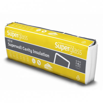 Superglass Superwall 34 Cavity Batt