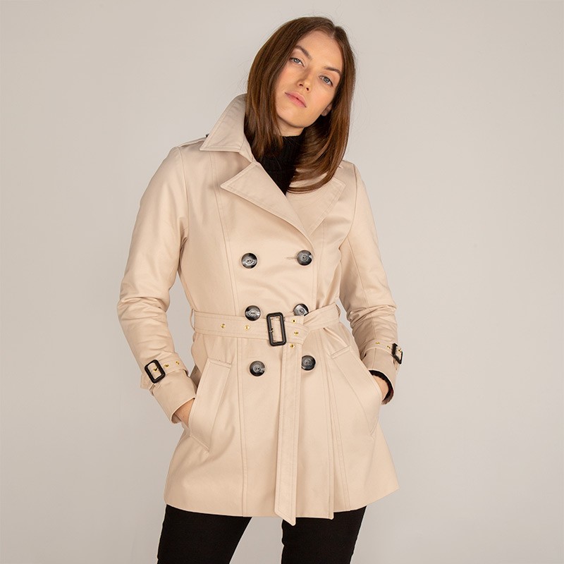 Amelia - Women's Trench Coat - Made in Britain