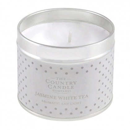 POLKADOT Jasmine White Tea Tin Candle