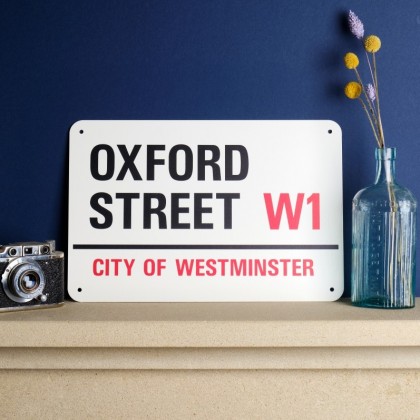 Personalised London Street Gift Sign