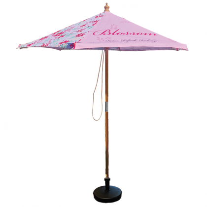 2PAR - 2m Wooden Parasol