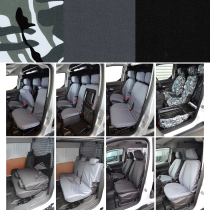 Ford Transit Connect Van 2014-2018 Tailored Waterproof Seat Covers