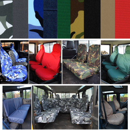 Land Rover Defender 1983-2007 Tailored Waterproof Seat Covers