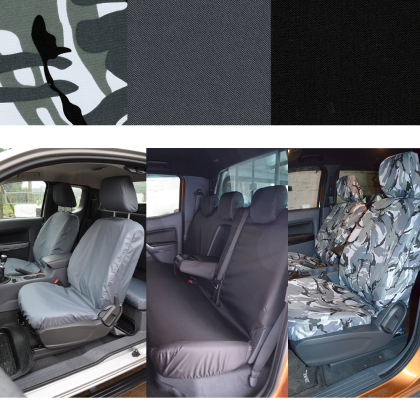 Ford Ranger 2012+ Tailored Waterproof Seat Covers