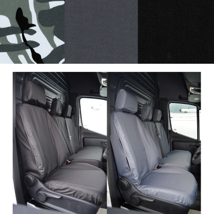 Mercedes-Benz Sprinter 2018+ Tailored Waterproof Seat Covers