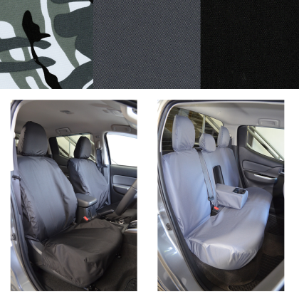 Mitsubishi L200 2015+ Tailored Waterproof Seat Covers