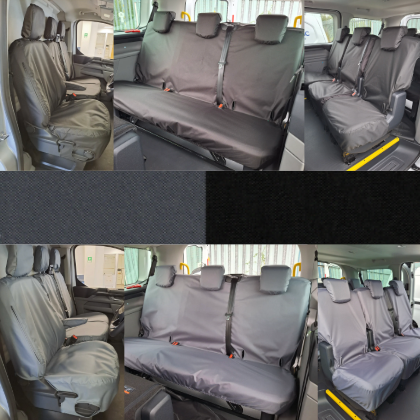 Ford Custom Tourneo 2023+Tailored Waterproof Seat Covers