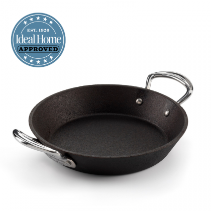 24cm Britannia Recycled Cast Iron Double Handle Skillet Frying Pan
