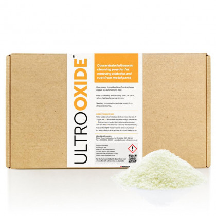 ULTROOXIDE Concentrated Ultrasonic Cleaning Powder for Removing Oxidation and Rust