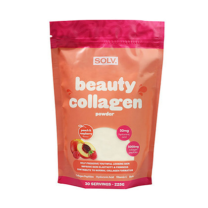SOLV. Collagen - Peach and Raspberry 225g Pouch