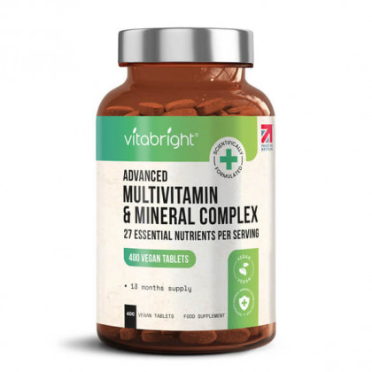 Multivitamin & Mineral Complex - 27 Essential Nutrients for Men & Women