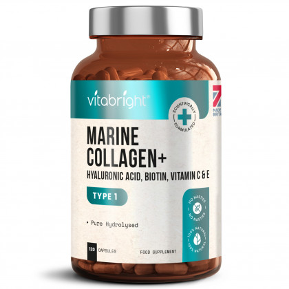 Marine Collagen Tablets | 9 Powerful Nutrients | Advanced Formula