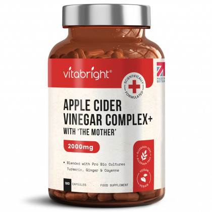 Apple Cider Vinegar Tablets with The Mother