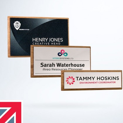 Personalised & Reusable Name Badges