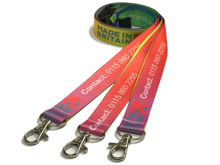 We Print Lanyards - Made in Britain