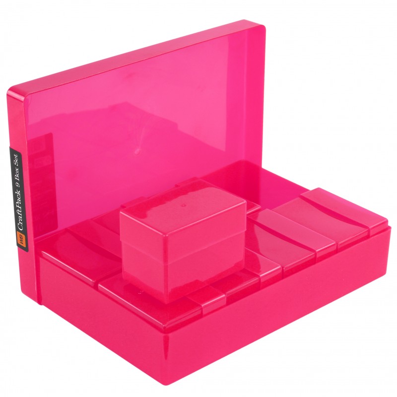 WestonBoxes CraftPack Multi-Pack of Small Craft Storage Boxes - Made in  Britain