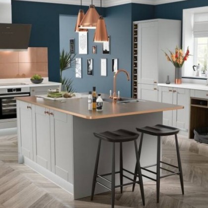 Shaker Kitchen in Fossil Grey